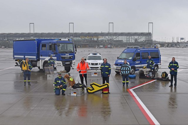 THW am Köln Bonn Airport