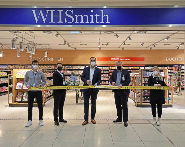 Eröffnung WHSmith am Köln Bonn Airport