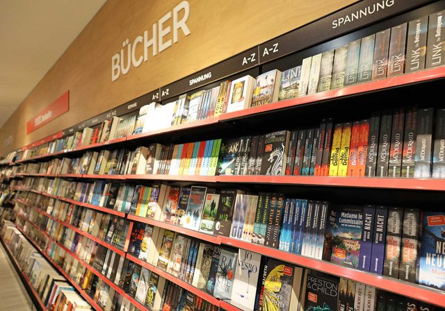 Buchauswahl bei WHSmith