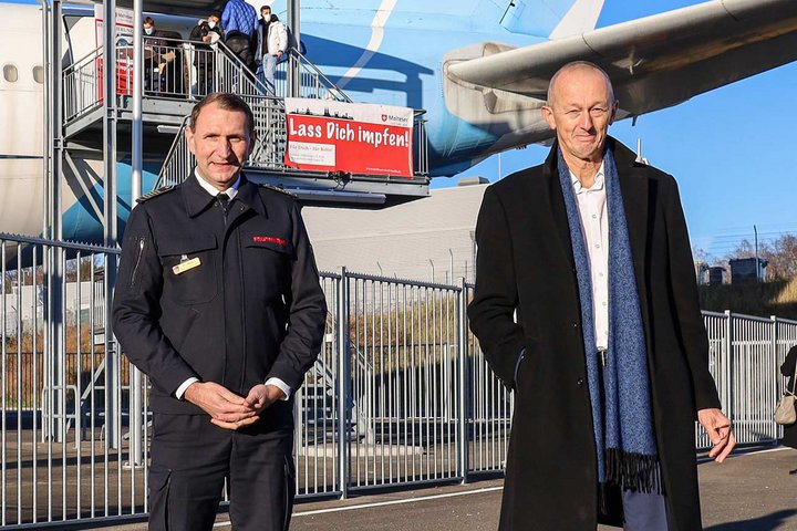 Impfaktion im Zero-G