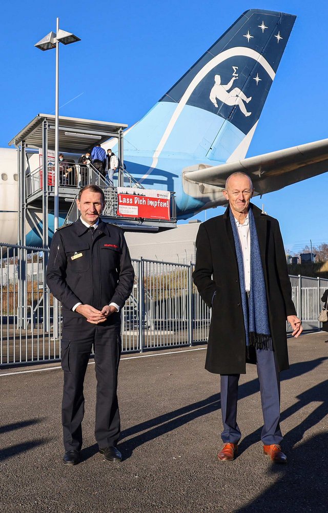 Impfaktion im Zero-G