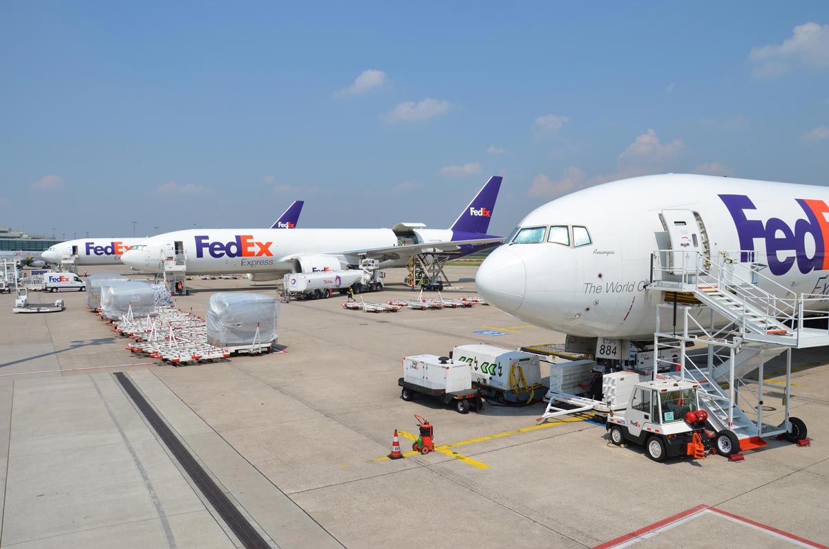 Fedex Cargo Vorfeld